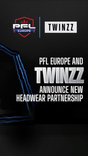 Brett Johns Instagram - 𝐃𝐑𝐄𝐀𝐌. 𝐃𝐀𝐑𝐄. 𝐃𝐎𝐌𝐈𝐍𝐀𝐓𝐄.

PFL is excited to announce a new headwear partnership with @TWINZZLifestyle ahead of #PFLDublin!

This collaboration symbolizes a ground-breaking partnership in the realms of fashion and sports. By intertwining the values, aesthetics, and aspirations of both brands, this will showcase the fusion of high-performance athletics fashion.