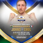Brett Johns Instagram - Anyone Coming to Dublin December 8th?!! Use code JOHNS for Special Offer!!! https://www.ticketmaster.ie/event/18005E2D9A992DE9?did=johnssale 3 Weeks to go!