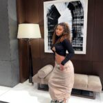 Bria Bryant Instagram - always in my element • • Top & Skirt: @tigermist Shoes: @chanelofficial New York, New York