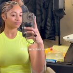 Bria Bryant Instagram - Heyy y’all! Come with me to get my hair braided! New year, new hair What do we think?? ✨💇🏽‍♀️ Manhattan, New York