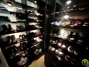 Brian Frasier-Moore Instagram - Getting my collection together… @closetworld @louboutinworld @gucci @nike @prada @dolcegabbana @louisvuitton