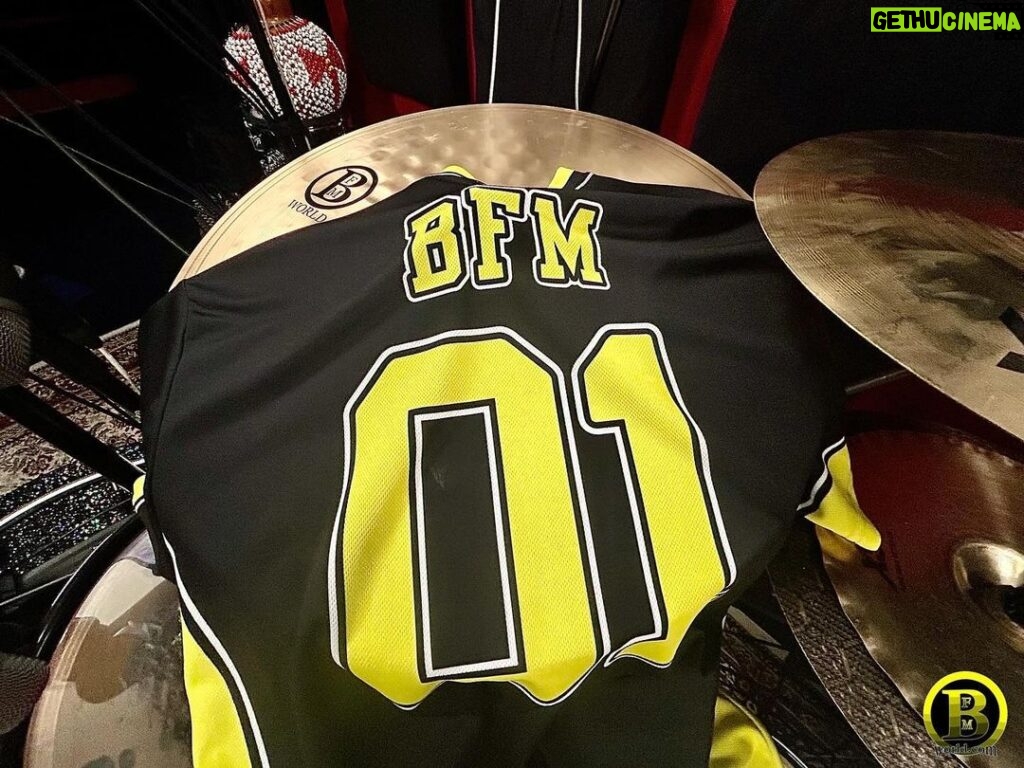 Brian Frasier-Moore Instagram - Great #bfmsignaturecymbal @sabiancymbals content day! Super excited to let the world hear. #bfmworldridecymbal will be available at BFMWORLD.com #bfmsignaturejersey by @floodedstudios ✊🏾🙏🏾 #bfmsignaturesnare #bfmsignaturesticks #bfmsignaturesnarecase #bfmsignaturecymbal #bfmsignaturebeater #bfmsignaturedrumkey #bfmworld #bfmworldinc