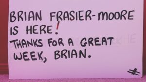 Brian Frasier-Moore Instagram - #flashbackfriday to my 3rd appearance on @latenightseth with @8gband 🥁🙏🏾 
#bfmworld #bfmworldinc