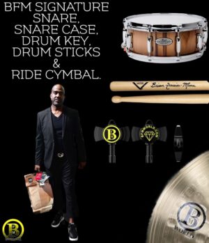 Brian Frasier-Moore Instagram - BFM Signature products welcomes @sabiancymbals  #bfmworldridecymbal to the family! Coming very soon! 
#bfmsignaturesnare #bfmsignaturesticks #bfmsignaturesnarecase #bfmsignaturedrumkey #bfmworld #bfmworldinc