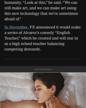 Brian Jordan Alvarez Instagram - I love you @nytimes