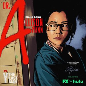 Brian K. Vaughan Instagram - @pia.guerra is a god, as evidenced by her portraits of the best ensemble cast on television. #ythelastman #fxonhulu