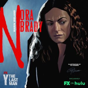 Brian K. Vaughan Instagram - @pia.guerra is a god, as evidenced by her portraits of the best ensemble cast on television. #ythelastman #fxonhulu