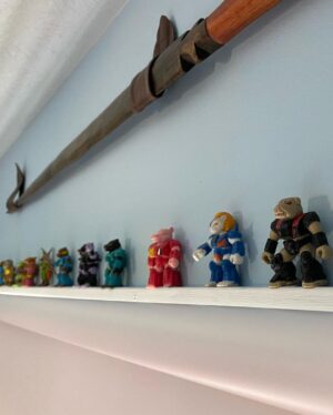 Brian K. Vaughan Instagram - When visiting Westlake, Ohio, be sure to stop by the Brian K. Vaughan Memorial Museum, where every Battle Beast remains exactly where it stood when the young man left for New York City in 1994 and was never heard from again. #OperationDesertShield #TheShadow #BlessedMother