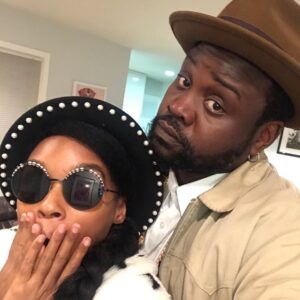 Brian Tyree Henry Instagram - #tbt a post of thanks. @waaadams @waacostumedesign for continuing to style me in my own image to @janellemonae for being a pioneer and a champion among so many other amazing things @iamreginaking for being just the embodiment of blessings and truth @sterlingkbrown for being that dude at all times @away for helping my travels to every destination @dosist for also helping my travels to every destination🌬 @vincecamuto for helping me trek and to all of you for pushing me forward. Let’s go!! @thealist.us ⭐️⭐️ @talliaorange 🙏🏿🙏🏿 @armani ❤️❤️