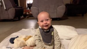 Briana Evigan Instagram - After a long frustrating day with a little cold that this one has… a good old classic song brings him back! And he tries to sing along. They just melt ya in the end even if it all feels like complete chaos sometimes.