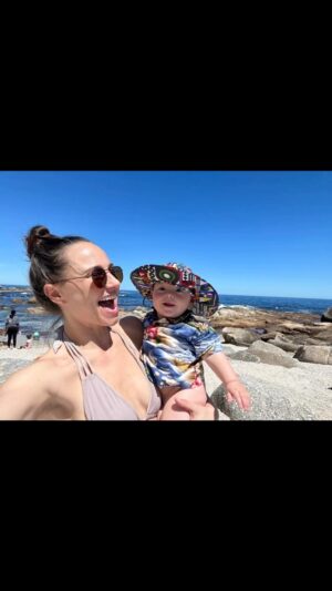 Briana Evigan Instagram - Watching through Astraeus’s eyes is a whole new world to be living in. Showing him the city he was born in any break we get. He really is my best friend. ❤️