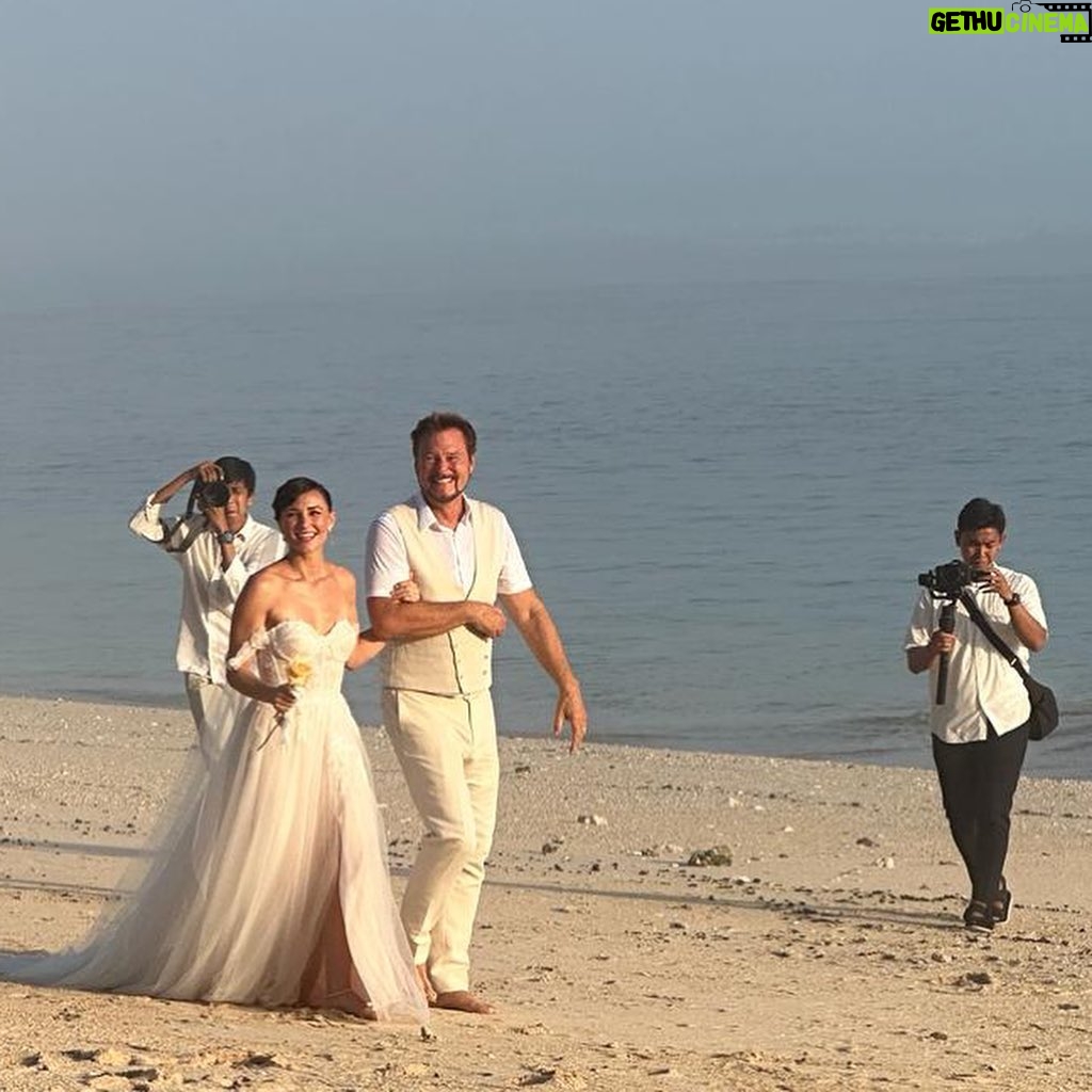 Briana Evigan Instagram - I’m not sure when I’ll get to the professional photos so I’ll start with these… wedding of a life time. I married my best friend, my soul mate, the love of my life. Walking down the beach with my father, my other best friend, to my man was something I just couldn’t ever have imagined. The week was an explosion of love, completely overwhelming and something I never wanted to end. I literally didn’t go to sleep the next day to try and keep it going 🤣. There’s somethings in life you can’t plan, and they turn out better than anything you could have ever expected. This was that, that special day most woman dream about. Two insanely crazy wild and loving families came together and the rest is history. I’m beyond grateful for everyone that traveled across the world, and for those not there, we missed you dearly and spoke of you often. Karma Kandara, proud to be an ambassador and do future work together. You all were a huge part of why the week was what it was. I thank you with every piece of me for making magic with us and making dreams come true. A special 200 joining forces, thank you for the new families and friends together we can do anything! Bali is where it all started for me 12 years ago, it’s now very clear how real it is that if you follow your dreams, the rest will come. Let go of the control, and trust. More to come… honeymoon time. ♥️