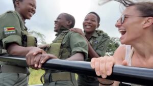Briana Evigan Instagram - #Happyinternationalwomensday what an honor it is to be riding with The Akashinga. To all the ladies out there, thanks for making me proud to be a woman! Keep rockin it out, thank you for your bravery.