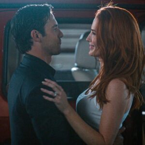 Bridget Regan Instagram - Now you see it 💍 now you don’t …

If you missed me conning the ultimate con man, #MiloVentimiglia… @companyyoukeepabc is streaming on @hulu.

💋💸

#TheCompanyYouKeep 
Written by @juliacohen78 and Jung-hoon Han
Directed by @thisisbenyounger

Thanks @bridgetupdates for the 📸