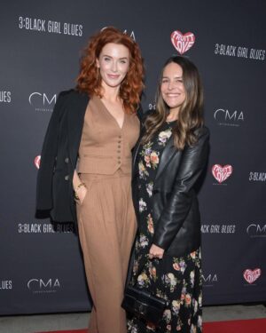 Bridget Regan Instagram - Opening night of #3BlackGirlBlues at the @hudsontheatres. Thank you, @daniellemonetruitt. She gives an absolutely astounding performance in this stunning one woman play written by herself & Anthony Djuan. Grab a ticket while you still can! Do not miss it. 

Thank you to my beautiful date, @yaritafrita!

Photos by Michael Tullberg.