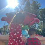 Brie Garcia Instagram - What a couple of magical days in LA!! Birdie’s wish came true to see her Uncle A @theartemc perform in the ballroom. It’s been such a fun season of @dancingwiththestars such incredible talent!! Birdie honestly couldn’t believe she could watch all the dancers up close!!! Then our magic continued by taking Buddy to Disneyland for the first time!!! It’s always hard to explain to a child what they are in for and Buddy was blown away by it all!! We were lucky enough to end our day with Santa and hand him our wish lists!!! The Holiday spirit surrounded us in such a beautiful way the last two days!! ✨🎅🏼🪩🕺🎄🐭