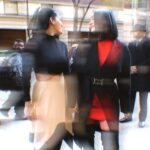 Brie Garcia Instagram - NYC 🫶🏽👯‍♀️🥂🗽💕💋✨ #TwinLove