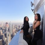 Brie Garcia Instagram - What a day!!!! 🫶🏽👯‍♀️ Talking Twin Love at the Empire State Building, GMA, Sirius Radio and a fun stop in Times Square to see @barmageddonusa 🍻 Barmageddon airs tonight at 11pm eat on USA!!!