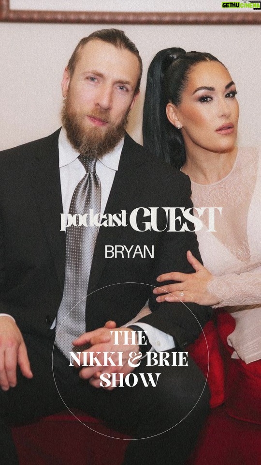 Brie Garcia Instagram - Bryan joined me on @thenikkiandbrieshow this week and as always we had so much fun! 🥰 Love getting to bring him on the show and sharing his take on our life together! Still can’t believe his text inbox lol. Listen now wherever you get your podcasts!! ❤️