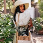 Brie Garcia Instagram - My own secret garden 🌸👒🧺