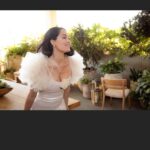 Brie Garcia Instagram - I was so honored to present with Nikki at the Creative Arts Emmys last night!! 💛 it’s so beautiful that they have two nights to celebrate all the different parts that make shows/reality tv/live shows/documentary/animation come alive!! Incredible to sit in a room with sooo many talented people!!! @televisionacad Also I’m so obsessed with this @rodarte dress!! 💕