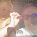 Britney Spears Instagram - We hit a little turbulence but I flew the plane for a minute in the cock pit !!! It was so weird putting on the pilot’s glasses, I felt like I connected to his world for a second, and connection is everything !!! I’m blind as a bat in my left eye 🫣🫣🫣🫣🫣…  but I can definitely see better with my glasses !!! I look like his geeky nerd daughter 🙄🌹😂😂 !!!