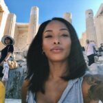Brittany S. Hall Instagram - #TheTravelChapter Acropolis - Ακρόπολη