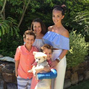 Brittany Thompson Martinez Instagram - Easter shenanigans with my gang. #happyeaster #family #blessed #me+3 #livelovelaugh #sundayfunday #shenanigans #singlemommy @ax_man5