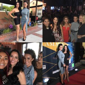 Brittany Thompson Martinez Instagram - So many thank you's to so many people in these pics and that shared this night with us. So proud of you @gorgeousgeorgiie what a great event.
Thank you @luxxloft for the fab #mohawk #bighair thank you @venus.glamm for the #fabulous #makeup thank you @amaremagazine and thank you @doctorfatoff for the #VIP treatments you always provide for us and getting us #redcarpet ready for our #events. #coolsculpting #losangeles #la #oc #fashion #orangecounty #realitytv #newport #envylounge #friends #girls #foxnews  #fox11 #impressionsvanity @foxnews @foxla @impressionsvanity @christinedevineofficial @envyloungeoc @rhocbravo  @bravotv #bravo @epicuren @sushe.art #epicuren #sushi #beauty #medspa #fitmom #events #bigbrother #cbs #survivor  @eden_sky