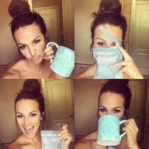 Brittany Thompson Martinez Instagram - Sometimes we just don't want to #adult 🙇🏻‍♀️ between being #sick #kids being a #mommy #traveling and #events the only thing that gets me activated is to start off my morning with a cup of #activate by #flattummytea thanks for kickstarting my mornings when I'm a little slow mo 💁🏻☕️💓 #LA #momlife #blessed #brunette #bun #nobloat #flatttummy #girls get yours @flattummytea