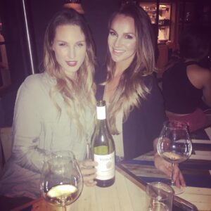 Brittany Thompson Martinez Instagram - I love this South African goddess 😍👑🔥👄 @chelseacara22 #estrella #hollywood #girlsnight #tokara #friedchickenandwine #friends #blessed thanks for the invite @amyruth #reservationfor2imean14 #whiskeyagogo