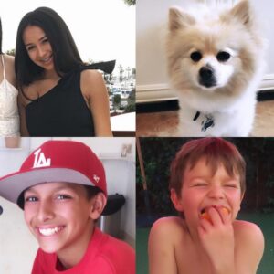 Brittany Thompson Martinez Instagram - Thanks to these little faces I get to celebrate this special day. Words can’t describe how much you mean to me. Love you all to the moon and back. Thanks for making me the proudest, happiest momma around 💓 #mothersday #family #blessed #love