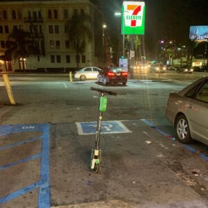 Brody Stevens Instagram - Jerk Parking 🛴♿️ Where’s the placard?? You don’t do that!!