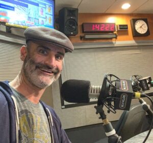 Brody Stevens Instagram - Always fun doing late-nite live @klos955 radio! Thanks to @frazercomedy aka Frazer Smith & crew! 🎙