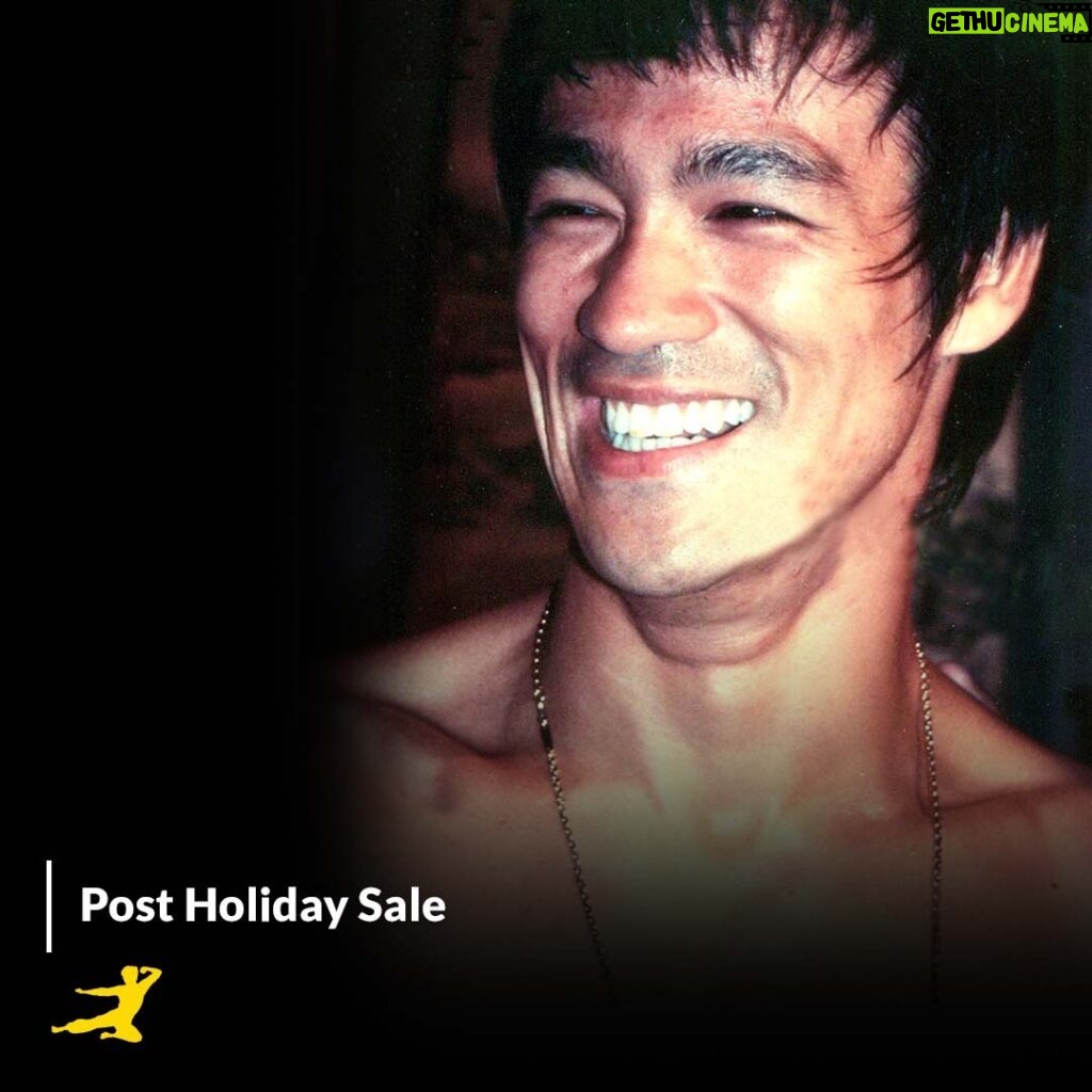 Bruce Lee Instagram - 🐉 Save big in our Post Holiday Sale. Discover deep discounts on books, action figures, apparel, and more 👉 link in bio 🔗 shop.brucelee.com