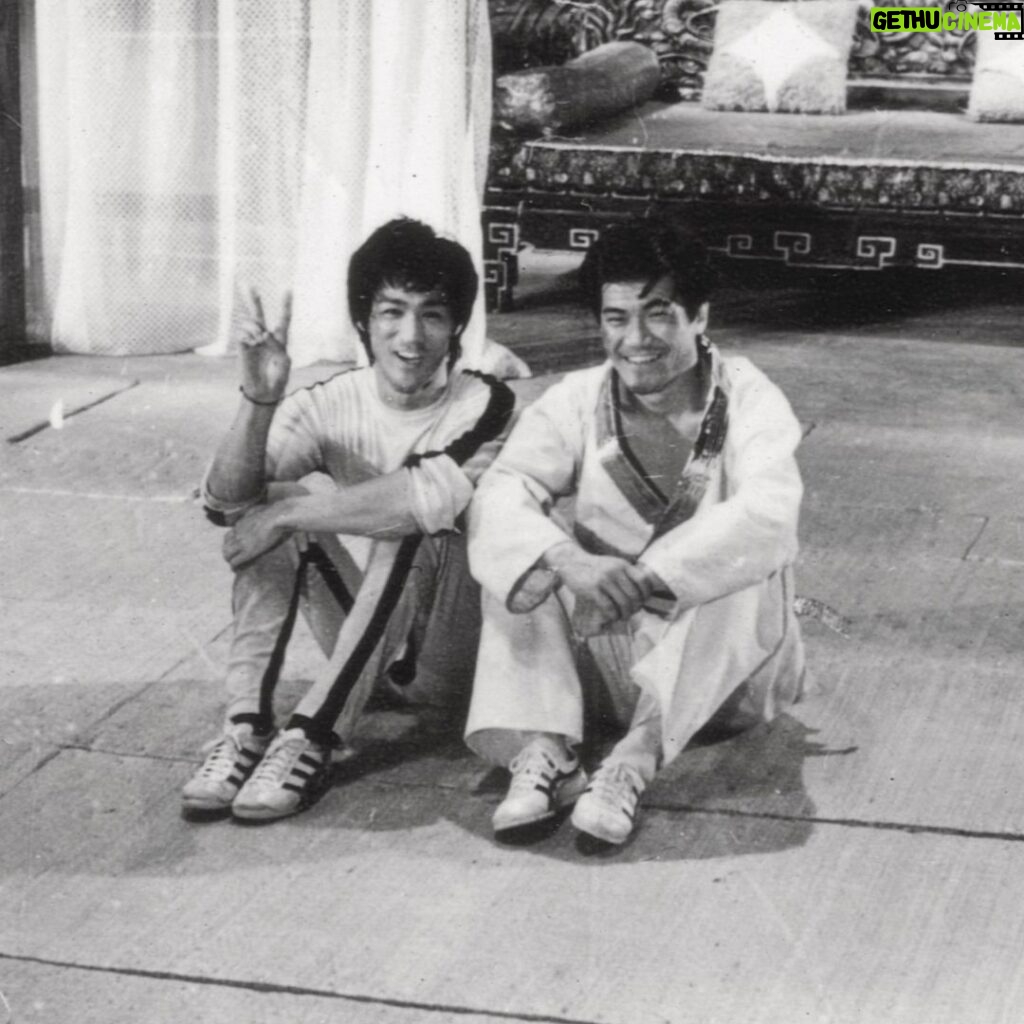 Bruce Lee Instagram - ✌🏽 Bruce with Ji Han Jae