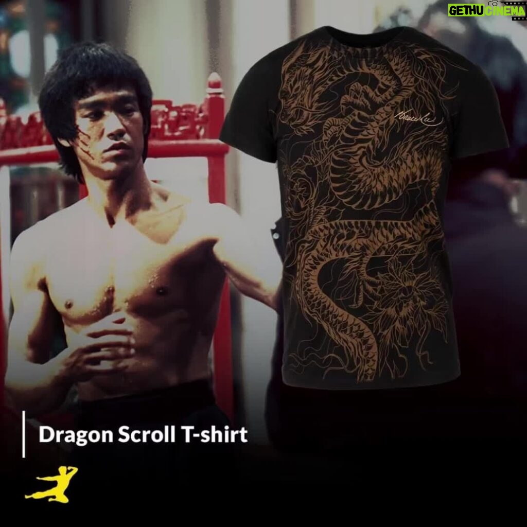 Bruce Lee Instagram - Check out the newest additions to the Bruce Lee Official Store - the Dragon Scroll T-shirt & Hoodie! Get yours here 👉 link in bio 🔗 shop.brucelee.com