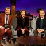 Bryan Cranston Instagram - I think I may have gushed a bit tonight on James Corden’s show when I was sitting next to Sigorney Weaver! Watch us @ 12:37/11:37c on CBS @latelateshow @j_corden #LateLateShow 📸@saramallyphoto