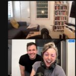 Bryan Safi Instagram - My sweet sister and I attempted to record from the same place at the same time! But my Internet was too weak 😭😭😭 So this is just a screengrab of the zoom we failed to launch. 🤡