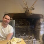 Bryan Safi Instagram - This deer is paper mache. As are my arms. Barnsley, Gloucestershire