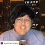 Bryan Safi Instagram - The only time I had fun the last four years was when Erin and I imagined Tiffany Trump’s supportive friends before she made her pride speech and how @showtimechamaco took that and slayed it for us.