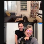Bryan Safi Instagram - My sweet sister and I attempted to record from the same place at the same time! But my Internet was too weak 😭😭😭 So this is just a screengrab of the zoom we failed to launch. 🤡
