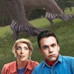 Bryan Safi Instagram - Fun Fact: Dinosaurs are reptiles! #attitudespod #bryansafi #eringibson #comedy #comedian #comedians #comedyreels #comedypodcast #comedyvideos #comedyvideo #dinosaur #dinosaurs #jurassicpark #jurassicworld #lol #spotifypodcast #applepodcast #applepodcasts #patreon #patreoncreator Jurassic Park