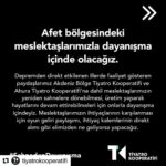 Burak Satibol Instagram - Ortağımız olan 76 özel tiyatro ve tüm bileşenlerimizle #SahnedenDayanışma’yı büyütüyoruz. 📌 Oyun Gelirlerimizi @afetplatformu ’nda yer alan Sivil Toplum Kuruluşları ile paylaşıyoruz. 📌 Barınma ihtiyacı için, paydaşımız @ihtiyacharitasiofficial 'ın #BirKiraBirYuva Projesi’ni destekliyoruz. 📌 Depremzedelere destek olan seyircilerimizi oyunlarımızda misafir edeceğiz. @afetplatformu 📌 Afet bölgesindeki meslektaşlarımız @akdenizbolgetiyatrokooperatifi ve @ahuratiyatrokooperatifi ile dayanışma içinde olacağız. 📌 Depremden etkilenen insanlarımız yeniden bir hayat kurarken, başta çocuklar ve kadınlar olmak üzere toplumsal iyi oluşu destekleyecek faaliyetler yürüteceğiz.