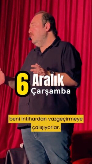 Burak Satıbol Instagram - Burak Satıbol’un tek kişilik-çok konulu oyunu “Büyük Beden” Eskişehir’de 💫

Sadece bildiğini anlatmıyor bilmediğini seyirci tamamlıyor. Bu interaktif komedi seyircinin katılımı ile renkleniyor. İşler Güçlerin Salih abisi, Yusuf Yusuf’un Yusuf’u, Mahşer-i Cümbüş’ün Burak’ı hikayelerini anlatmaya geliyor. Kimi zaman sinema aleminden kimi zaman ilk gençliğinden kızgınlıkları, mutlulukları , cevap bulamadıkları ile seyircisini oyun oynamaya çağırıyor.

🗓 6 Aralık Çarşamba
⏰ 20:00
📍 Eskişehir Zübeyde Hanım Kültür Merkezi

☎️0 (535) 272 83 03

Biletler tüm bilet satış platformlarında.

Geliniz, Getiriniz!