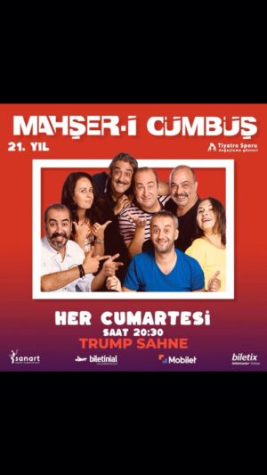 Burak Satıbol Instagram - Mahşer-i Cümbüş her cumartesi 20.30’da “Tiyatro Sporu” gösterisiyle @trumpsahne de!
🤼🏅🏆🎭🎉

Biletler biletix.com mobilet.com bubilet.com ve gişede.
🎟🎫☎️💻🏟

Geliniz, getiriniz!
🎉🎭🎭🎭🎭🎭🎭🎉

#MahşeriCümbüş #tiyatrosporu #komedi #istanbul #eğlence #tiyatro
@sanartorg @mahsercumbus @trumpavm