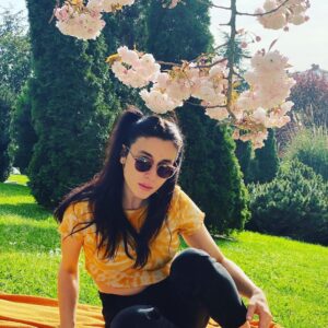 Burcu Gönder Instagram - Under the Sakura