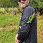 Burt Jenner Instagram - Found this dude today in Hawaii... he's "invasive", but I'm also aware of the concept that everything is invasive on Hawaii except the lava rock...