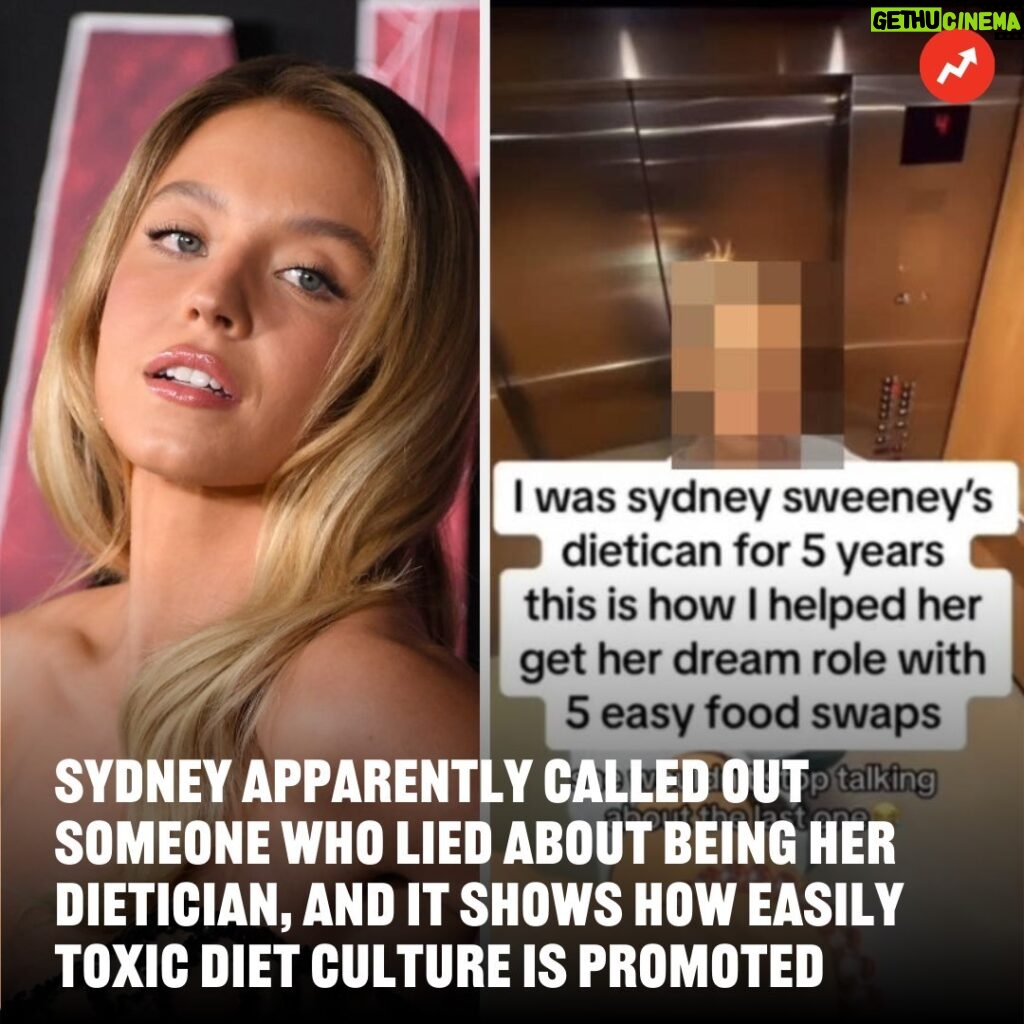 Buzzfeed Instagram - The so-called dietician claimed to have helped Sydney get her “dream role” with “5 easy food swaps” — and it sparked an important conversation around the way celebrities are used to promote toxic diet culture. More at the link in bio ☝️