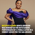 Buzzfeed Instagram – BuzzFeed alumni superstar Quinta Brunson was nominated for Outstanding Performance By A Female Actor in a Comedy Series for the SAG Awards this weekend! Beginning her journey at BuzzFeed, Quinta left a lasting impact through various productions and went on to make history through creating and starring in “Abbott Elementary” — making her mark as the first Black actress in over 40 years to win the Emmy for Outstand Lead Actress in a Comedy Series. She’s a big deal now, and we’re so proud to see all the success she’s found since BuzzFeed!